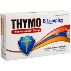 Viên uống THYMO B Complex (Hộp 30 viên) Bổ sung acid amin, vitamin và khoáng chất thiết yếu giúp tăng hệ miễn dịch