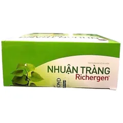 Nhuận Tràng Richergen (Hộp 20 ống) Giúp bổ sung chất xơ, hỗ trợ nhuận tràng, thông tiện và giảm táo bón