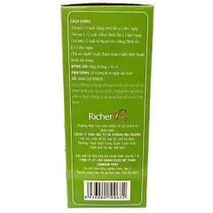 Nhuận Tràng Richergen (Hộp 20 ống) Giúp bổ sung chất xơ, hỗ trợ nhuận tràng, thông tiện và giảm táo bón