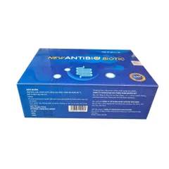 Men Vi Sinh NEW ANTIBIO BIOTIC (Hộp 30 gói) Bổ sung lợi khuẩn giúp giảm rối loạn tiêu hóa như ăn không tiêu, tiêu chảy.