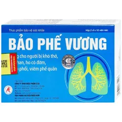 Bảo Phế Vương (Hộp 20 viên) Hỗ trợ thanh phế, giảm viêm, tiêu đờm và giảm các cơn ho.