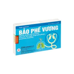 Bảo Phế Vương (Hộp 20 viên) Hỗ trợ thanh phế, giảm viêm, tiêu đờm và giảm các cơn ho.