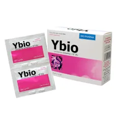 Cốm men vi sinh Ybio DHG Pharma (Hộp 24 gói) Hỗ trợ tiêu hóa giúp giảm tiêu chảy, táo bón, đầy bụng, ăn không tiêu