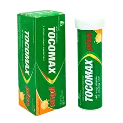 Viên sủi Tocomax Plus Boston Pharma (Tuýp 10 viên) Bổ sung vitamin và khoáng chất, tăng cường sức đề kháng, giảm mệt mỏi