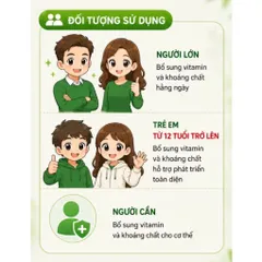 Viên sủi Tocomax Plus Boston Pharma (Tuýp 10 viên) Bổ sung vitamin và khoáng chất, tăng cường sức đề kháng, giảm mệt mỏi