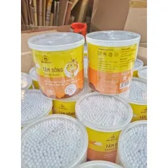 Tăm bông Bạch Tuyết dành cho trẻ em (hộp 120 que) và người lớn (hộp 200 que)