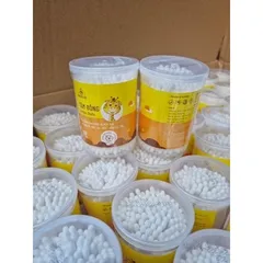 Tăm bông Bạch Tuyết dành cho trẻ em (hộp 120 que) và người lớn (hộp 200 que)