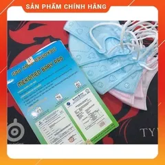 Khẩu Trang y tế trẻ em 3D MEKOMED BABY PRO (Hộp 10 cái) chuyên dụng dành cho bé yêu
