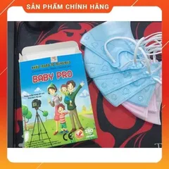 Khẩu Trang y tế trẻ em 3D MEKOMED BABY PRO (Hộp 10 cái) chuyên dụng dành cho bé yêu