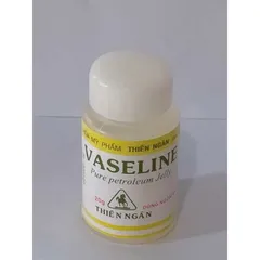 VASELINE THIÊN NGÂN (Chai 20g) Giúp làm giảm nứt nẻ môi, khô môi vì thời tiết lạnh, hanh khô, làm dịu vết bỏng nhẹ.
