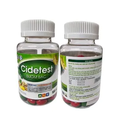 Viên uống giảm ho Cidetest BƯỚM BẠC (Hộp 100 viên) Giúp giảm ho, đau rát họng, khan tiếng, giảm đờm.