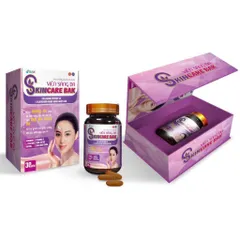 VIÊN SÁNG DA SKINCARE BAK (Chai 30 viên) Giúp dưỡng da, tăng độ ẩm, tăng đàn hồi cho da, làm đẹp da, giúp da sáng hồng.