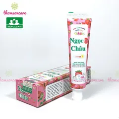 Kem đánh răng Dược Liệu Ngọc Châu dành cho trẻ em từ 2 - 6 tuổi (Tuýp 50g)