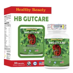 Viên uống HB GUTCARE (Hộp 30 viên) Hỗ trợ tăng đào thải acid uric, giảm đau khớp do lắng đọng acid uric.