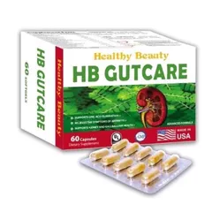 Viên uống HB GUTCARE (Hộp 30 viên) Hỗ trợ tăng đào thải acid uric, giảm đau khớp do lắng đọng acid uric.