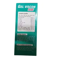 Gel dạ dày Gel Viscon Kore Plus (Hộp 24 gói) Hỗ trợ giảm tiết acid dịch vị, bảo vệ lớp niêm mạc dạ dày và tá tràng.