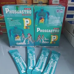 GEL DẠ DÀY PHOSGASTRO SIMETHICONE (Hộp 20 gói) Hỗ trợ giảm acid dịch vị, giúp bảo vệ niêm mạc dạ dày, tá tràng.