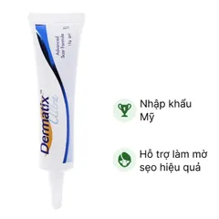 Gel làm mờ sẹo Dermatix Ultra (Tuýp 7g) Giúp làm phẳng và mờ sẹo, thẩm thấu nhanh, không cần mát xa, không nhờn dính.