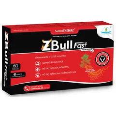 Viên uống ZBull Fast (Hộp 60 viên) Giúp bồi bổ sức khỏe, giảm căng thẳng, mệt mỏi, giúp ăn ngon miệng.