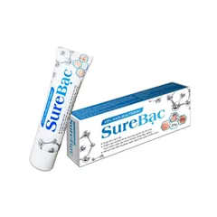 Gel bôi da SureBạc (Tuýp 25g) Gel SureBac giúp làm sạch da, làm dịu da khi bị: rôm sảy, mụn nhọt, viêm da, zona, herpes.