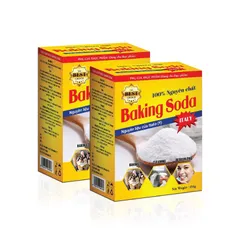 PHỤ GIA THỰC PHẨM Baking Soda (Hộp 454g) Nguyên liệu nhập khẩu từ Ý giúp tăng độ mềm, bông xốp, đẹp tự nhiên cho bánh.