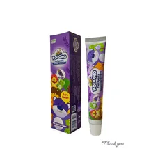 KEM ĐÁNH RĂNG TRẺ EM KODOMO (Tuýp 45g) Có 4 mùi hương: Dâu, Cam, Nho, Dưa lưới.