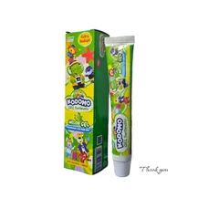 KEM ĐÁNH RĂNG TRẺ EM KODOMO (Tuýp 45g) Có 4 mùi hương: Dâu, Cam, Nho, Dưa lưới.