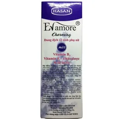 Dung dịch vệ sinh phụ nữ Evamore Tím (Chai 100ml) Giúp làm sạch vùng kín hàng ngày, mang lại hương thơm nhẹ nhàng.