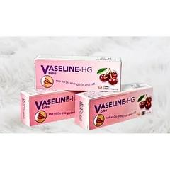 Kem dưỡng môi VASELINE - HG Extra Cherry (Tuýp 12g) Giảm nứt môi, khô môi, nứt gót chân, Làm mềm da giúp da mịn màng