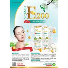 Sữa Rửa Mặt VITAMIN E200 Chiết xuất Sữa Dê (Tuýp 80ml) Làm sạch da, loại bỏ chất nhờn, bụi bẩn và tẩy tế bào chết.