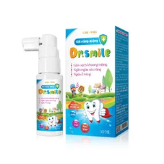 Xịt Răng Miệng Dr.Smile (Chai 30ml) Làm sạch khoang miệng, ngăn ngừa sâu răng, ngừa ố vàng.