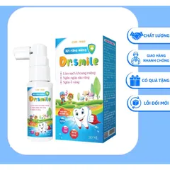 Xịt Răng Miệng Dr.Smile (Chai 30ml) Làm sạch khoang miệng, ngăn ngừa sâu răng, ngừa ố vàng.