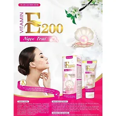 SỮA RỬA MẶT VITAMIN E200 NGỌC TRAI 5 in 1 (Tuýp 80ml) GIÚP SẠCH DA, TẨY TẾ BÀO CHẾT, NGĂN NGỪA MỤN, SE KHÍT LỖ CHÂN LÔNG