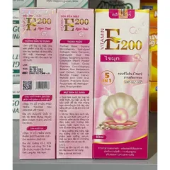 SỮA RỬA MẶT VITAMIN E200 NGỌC TRAI 5 in 1 (Tuýp 80ml) GIÚP SẠCH DA, TẨY TẾ BÀO CHẾT, NGĂN NGỪA MỤN, SE KHÍT LỖ CHÂN LÔNG