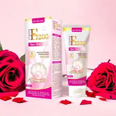 SỮA RỬA MẶT VITAMIN E200 NGỌC TRAI 5 in 1 (Tuýp 80ml) GIÚP SẠCH DA, TẨY TẾ BÀO CHẾT, NGĂN NGỪA MỤN, SE KHÍT LỖ CHÂN LÔNG