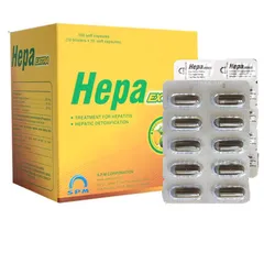 Viên uống bổ gan HEPA EXTRA (Hộp 100 viên) Hỗ trợ giảm tình trạng vàng da, mụn nhọt, mẫn ngứa, sỏi mật, giải độc gan