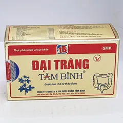 Viên uống Đại Tràng Tâm Bình (Hộp 60 viên) Hỗ trợ giảm tình trạng viêm đại tràng, giúp giảm rối loạn tiêu hóa.