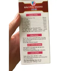 Viên uống BẢO PHỤ KHANG KOGI BAK (Chai 30 viên) Hỗ trợ điều hòa kinh nguyệt, giảm đau bụng và đau lưng trong ngày hành kinh.