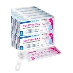 Que thử thai 3.0mm MediTest USA (Hộp 1 que) Tiện lợi, nhanh chóng, chính xác, dễ sử dụng.