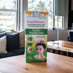 Siro bổ phế Mekobee Cao Lá Thường Xuân (Chai 100ml) Giúp bổ phế, giảm ho, làm ấm hô hấp, giảm ngứa rát họng, đau họng.