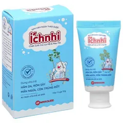 KEM HĂM NGỨA THẢO DƯỢC ÍCH NHI (Tuýp 30g) Giúp làm mát da và làm dịu vùng da bị rôm sảy, hăm tã, chàm sữa, mẫn ngứa.