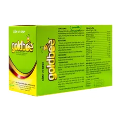 CỐM VI SINH GOLDBEE (Hộp 30 gói) Hỗ trợ giúp bổ sung men vi sinh, Vitamin, Canxi, L-Lysine và Kẽm, Sắt