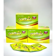 CỐM VI SINH GOLDBEE (Hộp 30 gói) Hỗ trợ giúp bổ sung men vi sinh, Vitamin, Canxi, L-Lysine và Kẽm, Sắt