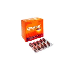 Viên uống bổ sung vitamin và khoáng chất SUPERTON New (Hộp 100 viên) Bồi bổ cơ thể giúp giảm mệt mỏi, suy nhược cơ thể.