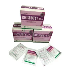 Men vi sinh dạng gói BIOSUBTYL Plus (Hộp 25 gói) Bổ sung lợi khuẩn và Lysine giúp cần bằng hệ vi sinh đường ruột.