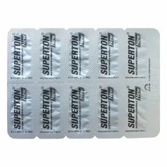 Viên uống bổ sung vitamin và khoáng chất SUPERTON New (Hộp 100 viên) Bồi bổ cơ thể giúp giảm mệt mỏi, suy nhược cơ thể.