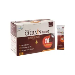 Gel dạ dày CURMIN NANO Bình Vị Gel (Hộp 30 gói) Giúp bổ tỳ dưỡng vị, điều hòa chức năng hệ tiêu hóa, giảm loét dạ dày.