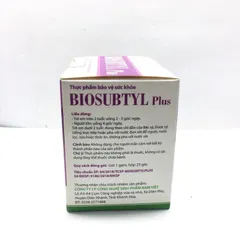Men vi sinh dạng gói BIOSUBTYL Plus (Hộp 25 gói) Bổ sung lợi khuẩn và Lysine giúp cần bằng hệ vi sinh đường ruột.
