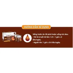 Gel dạ dày CURMIN NANO Bình Vị Gel (Hộp 30 gói) Giúp bổ tỳ dưỡng vị, điều hòa chức năng hệ tiêu hóa, giảm loét dạ dày.