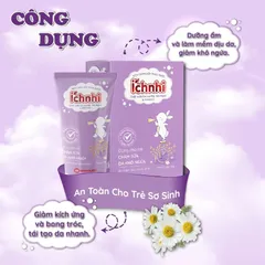 KEM CHÀM SỮA THẢO DƯỢC ÍCH NHI (Tuýp 30g) Giúp làm mềm da và làm dịu vùng da bị chàm sữa, mẩn ngứa, khô da, khó chịu.